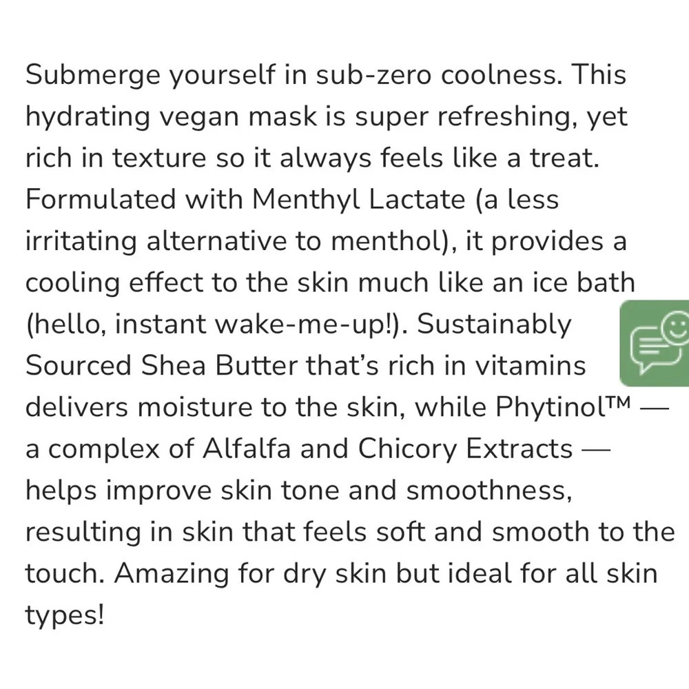 Arbonne Instant Cooling Moisture Mask With Peppermint - Picture 3 of 5